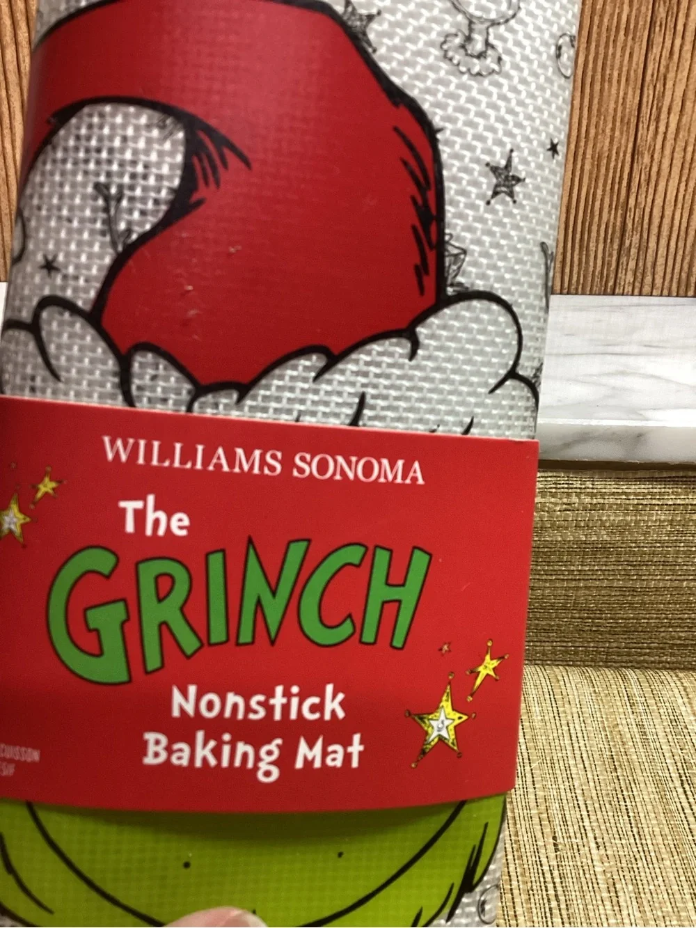 Williams Sonoma The Grinch Nonstick Baking Mat - Green/Red